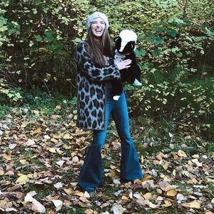 We the Free Free People Button Fly extreme Flare Jeans sz 27